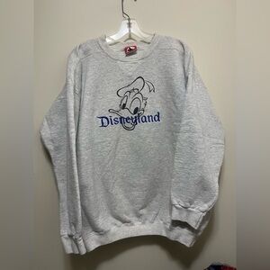 90’s Disneyland Donald Duck sweater large